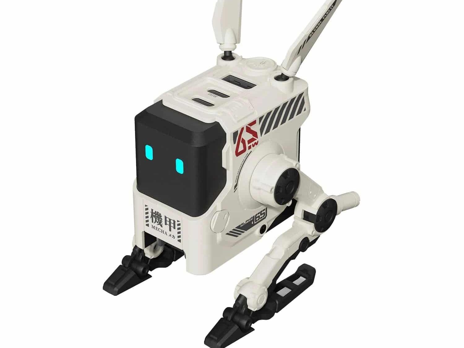 GravaStar Alpha65 Robot Fast GaN – Cargador de 3 Puertos
